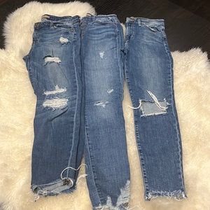 3 pair of Joe’s jeans
